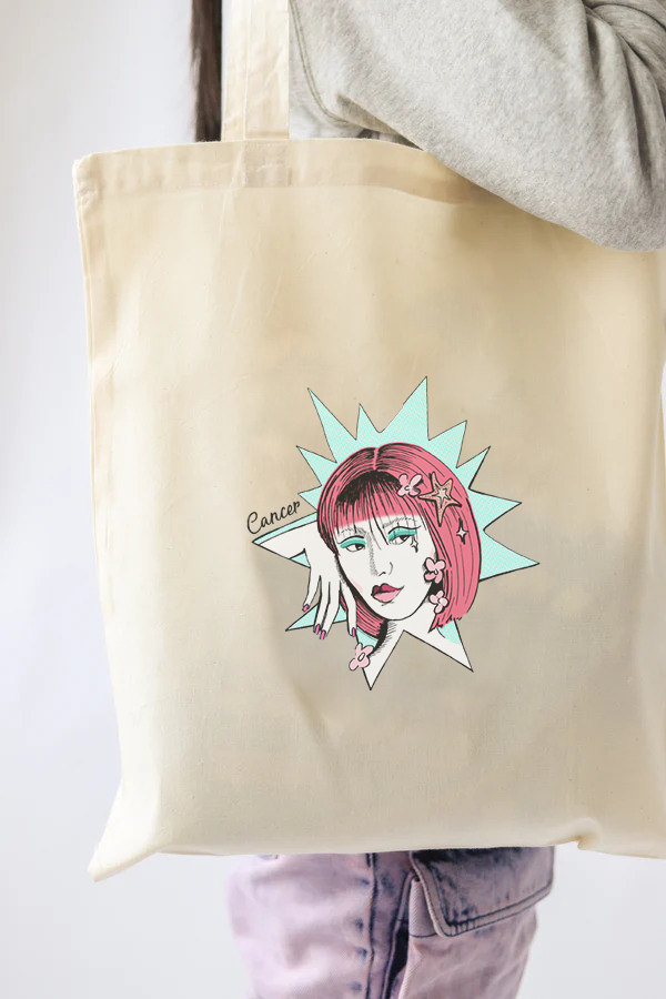 Zodiac Gift Box - New - Perfect Gift - All Star Signs - Organic & Vegan Tee & Tote Bag Set