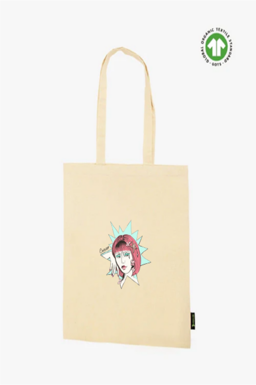 Cancer Tote Bag - Vegan - 100% Organic Cotton