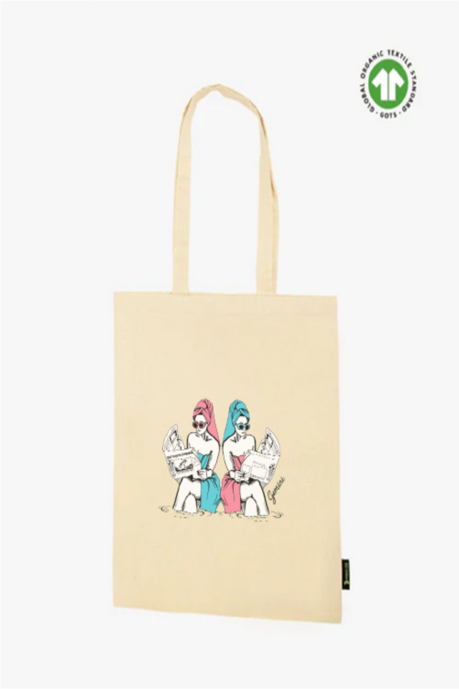 Gemini Tote Bag - Vegan - 100% Organic Cotton