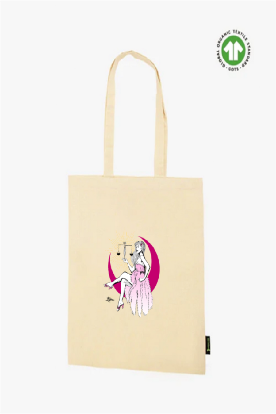 Libra Tote Bag - Vegan - 100% Organic Cotton