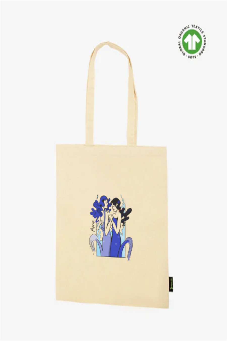 Pisces Tote Bag - Vegan - 100% Organic Cotton