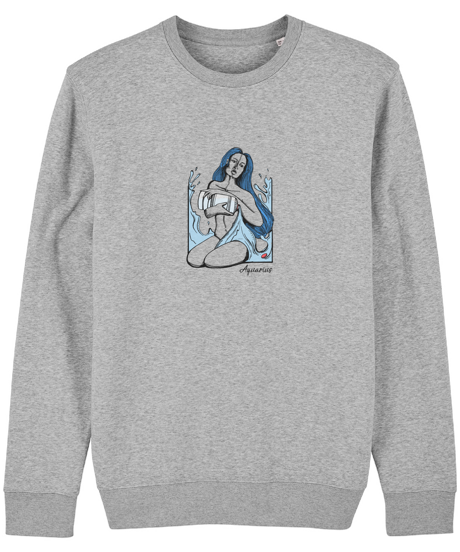 Aquarius - Unisex Sustainable Sweatshirt - NEW