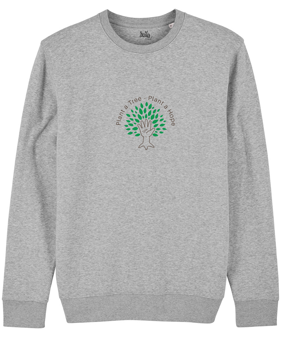 Plant a Tree Plant a Hope  - Unisex Sustainable Sweatshirt - New Design '24