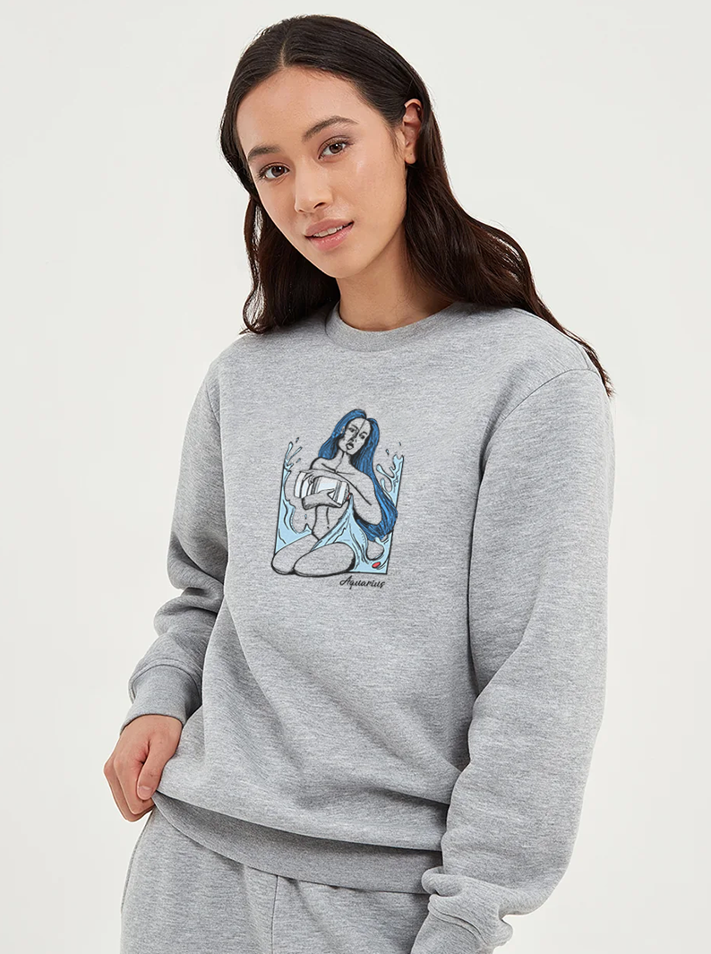 Aquarius - Unisex Sustainable Sweatshirt - NEW