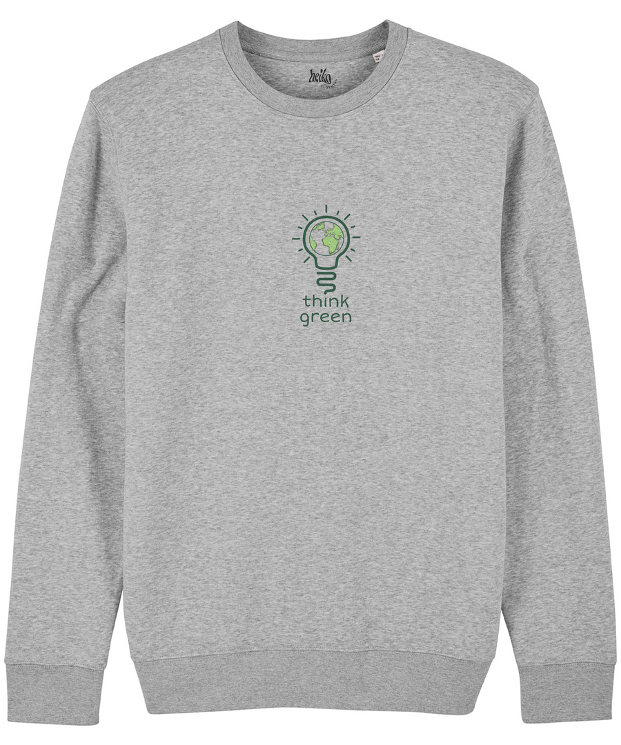 Think Green - Unisex Sustainable Sweatshirt - New Design '24