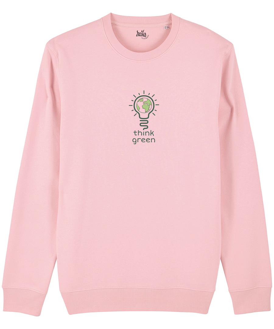 Think Green - Unisex Sustainable Sweatshirt - New Design '24