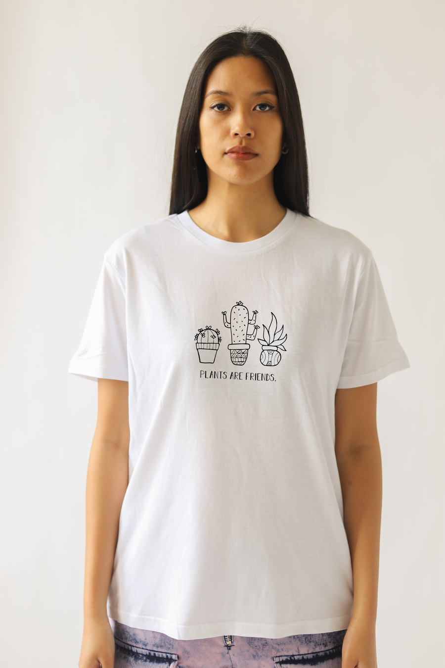 Plants are Friends - Unisex Organic Cotton T-Shirt