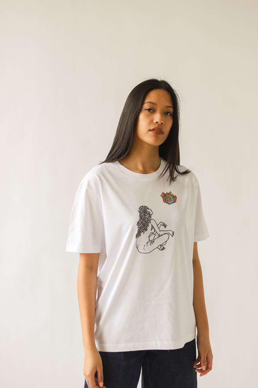 Burning Earth - Unisex Organic Cotton T-Shirt