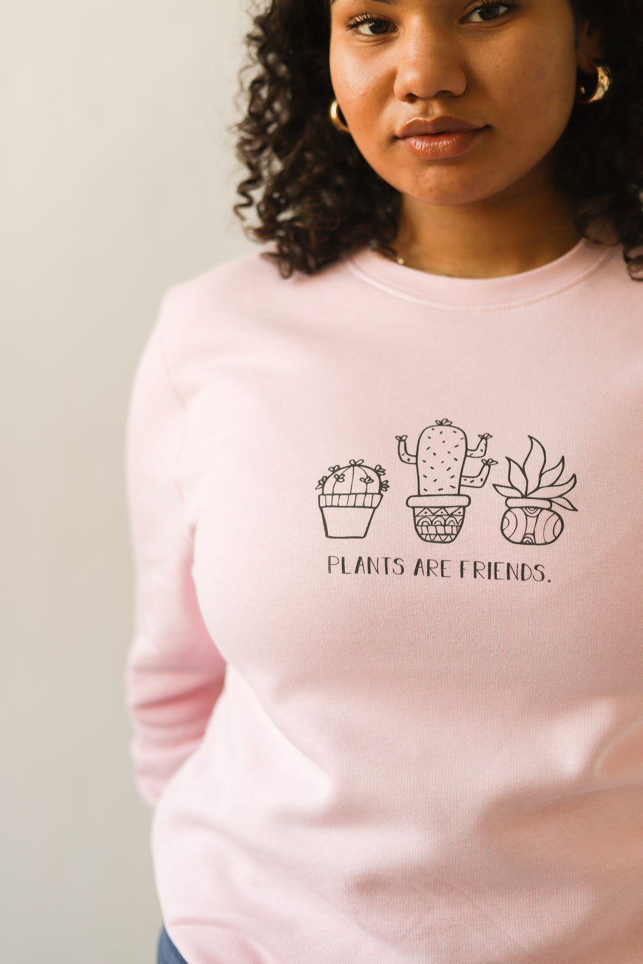 Plants are Friends - Unisex Sustainable Sweatshirt