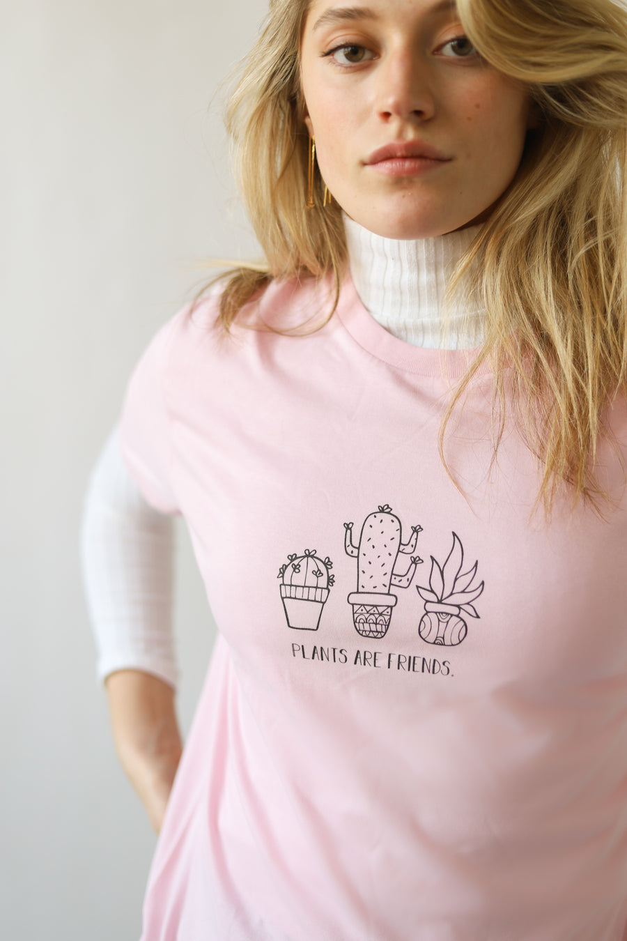 Plants are Friends - Unisex Organic Cotton T-Shirt