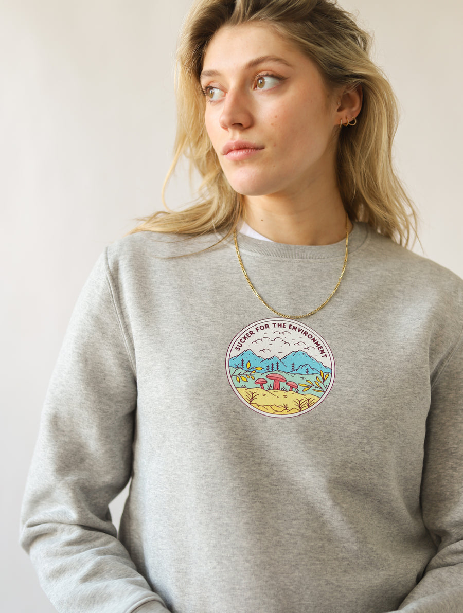 Sucker for the Environment - Unisex Sustainable Sweatshirt