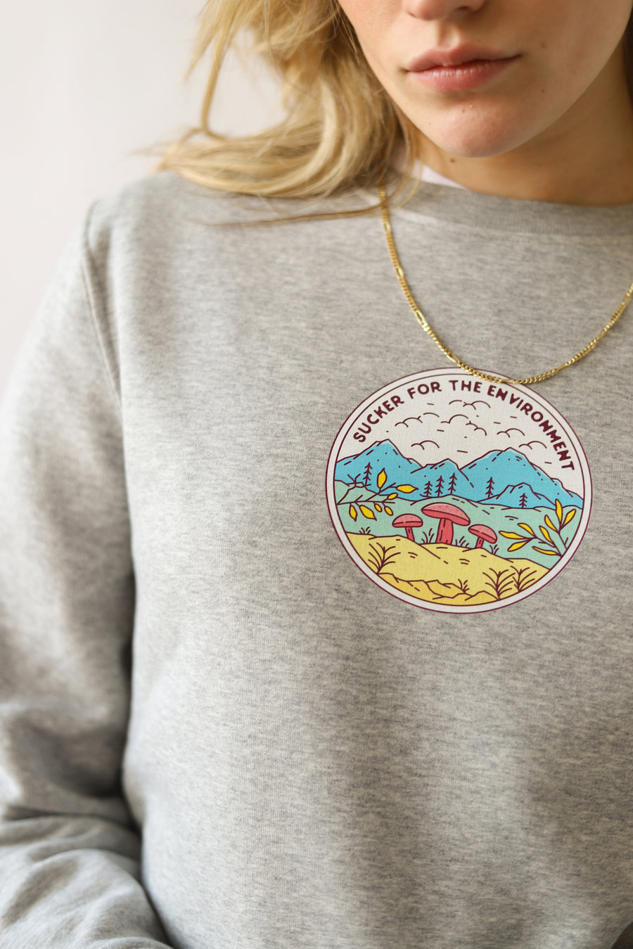 Sucker for the Environment - Unisex Sustainable Sweatshirt