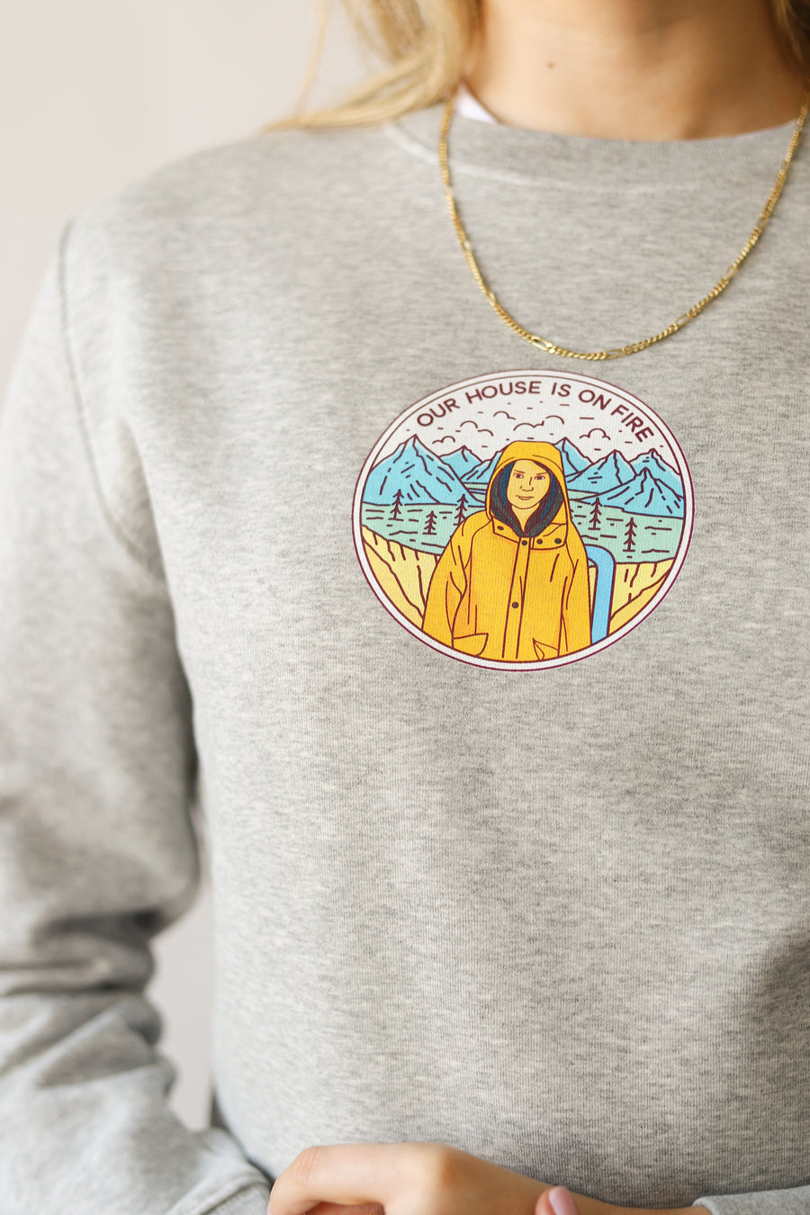 Greta Thunberg - Unisex Sustainable Sweatshirt