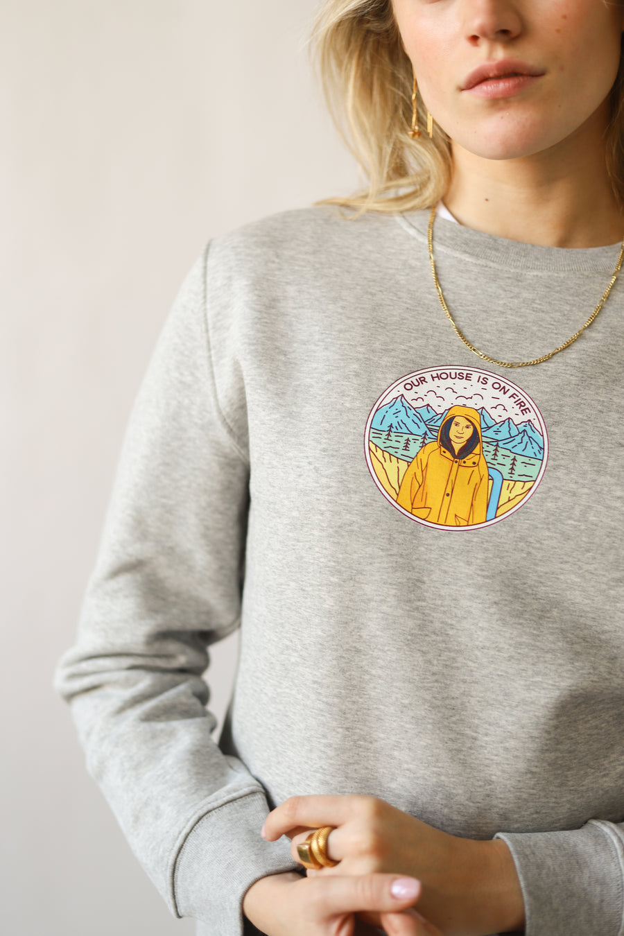 Greta Thunberg - Unisex Sustainable Sweatshirt