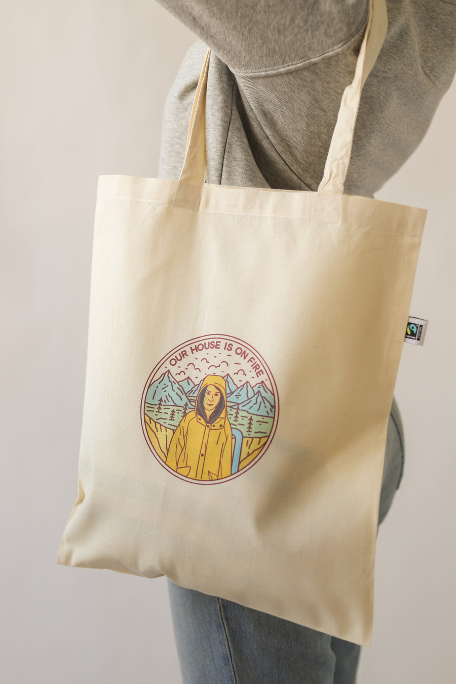 Greta Thunberg Tote Bag - Vegan - 100% Organic Cotton