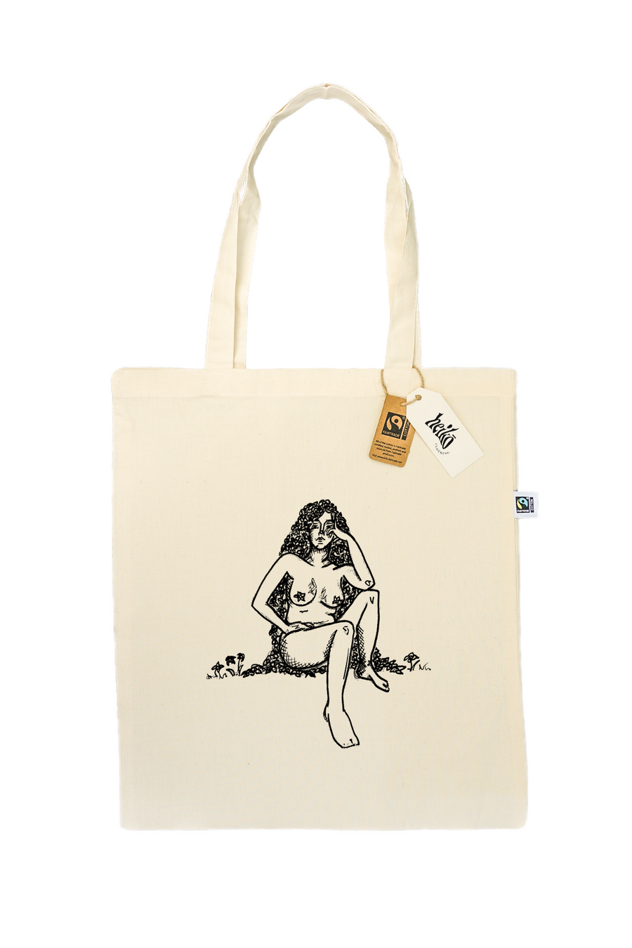 Mother Nature Tote Bag - Vegan - 100% Organic Cotton