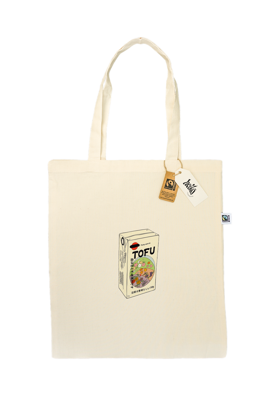 Tofu Time Tote Bag - Vegan - 100% Organic Cotton