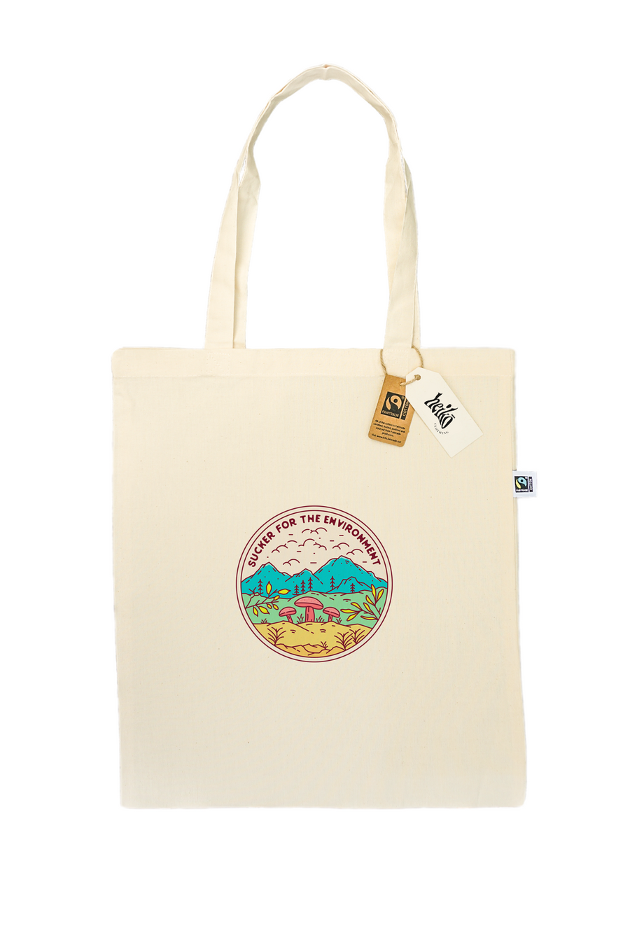 Sucker for the Environment Tote Bag - Vegan - 100% Organic Cotton