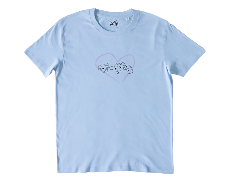 Friends Not Food - Unisex Organic Cotton T-Shirt