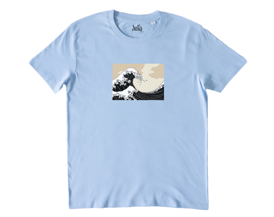 The Plastic Wave off Kanagawa - Unisex Organic Cotton T-Shirt