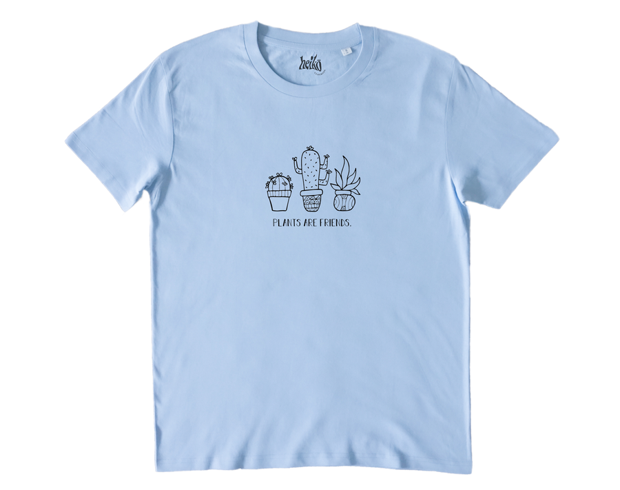 Plants are Friends - Unisex Organic Cotton T-Shirt