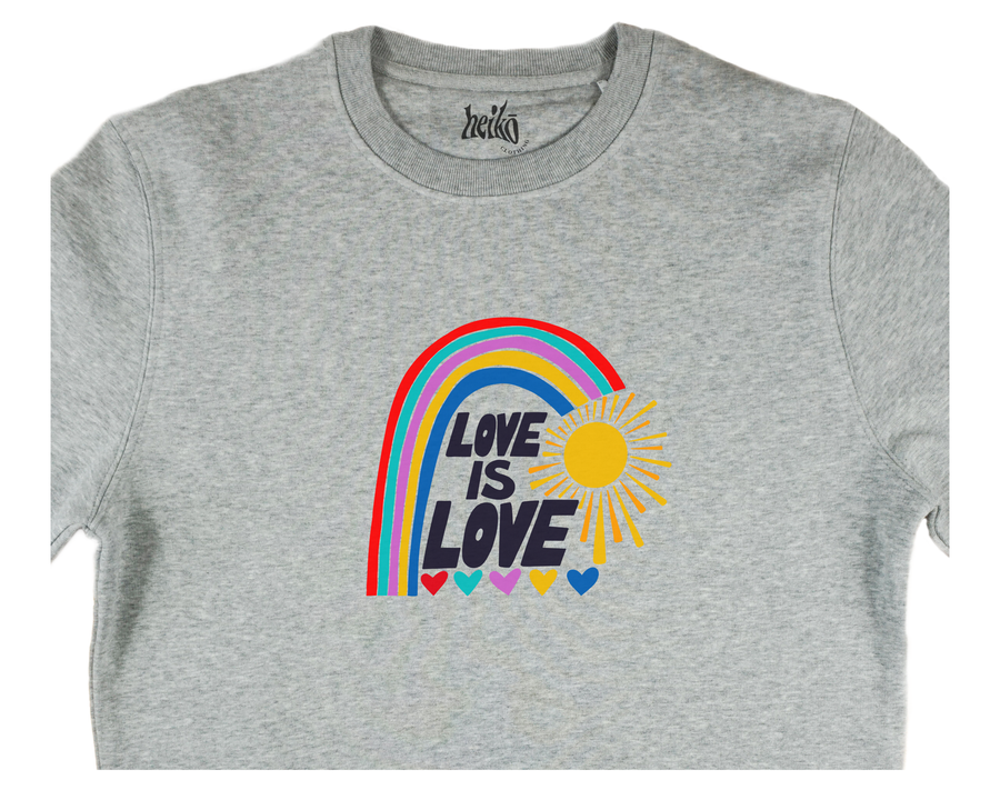 Love is Love - Unisex Sustainable Sweatshirt