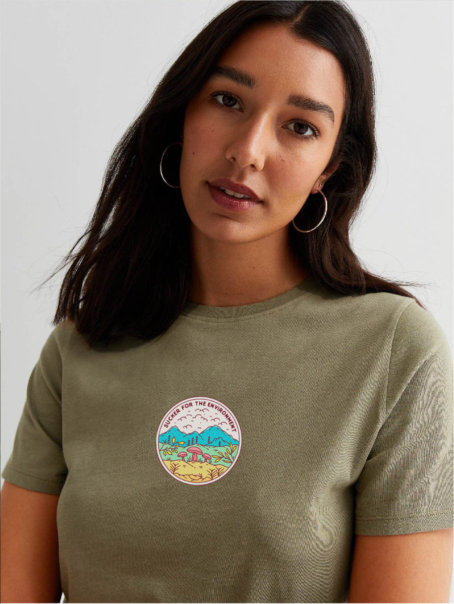 Sucker for the Environment - Unisex Organic Cotton T-Shirt  M - XXXL