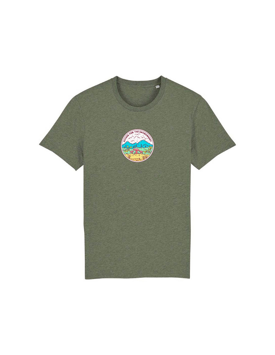 Sucker for the Environment - Unisex Organic Cotton T-Shirt  M - XXXL