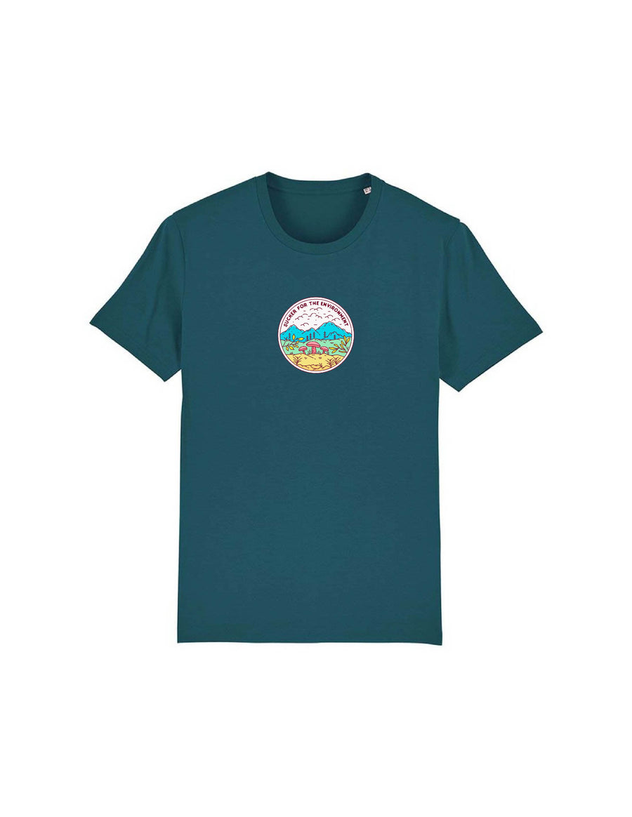 Sucker for the Environment - Unisex Organic Cotton T-Shirt  M - XXXL