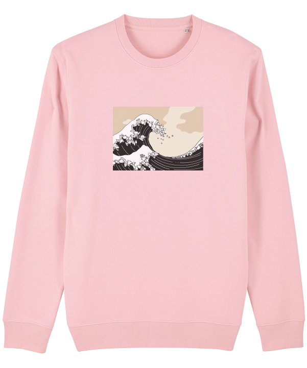 The Plastic Wave Off Kanagawa - Unisex Sustainable Sweatshirt