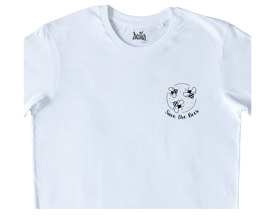 Save the Bees - Unisex Organic Cotton T-Shirt