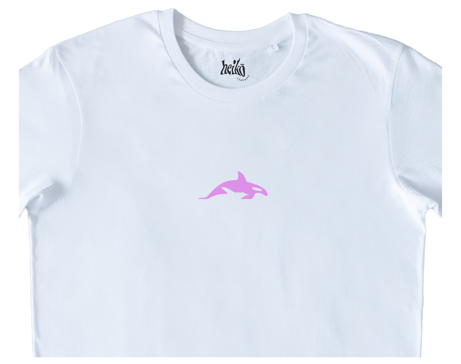 Pink Orca - Unisex Organic Cotton T-Shirt