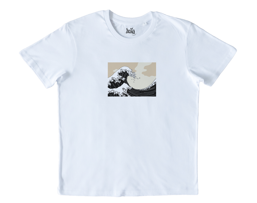 The Plastic Wave off Kanagawa - Unisex Organic Cotton T-Shirt