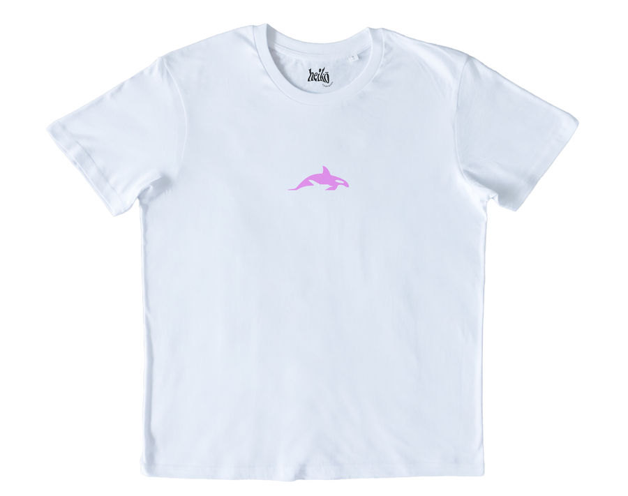 Pink Orca - Unisex Organic Cotton T-Shirt